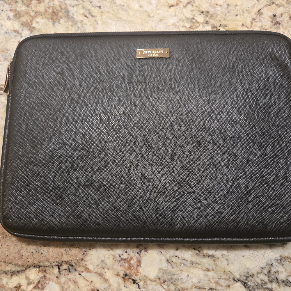 SOLD - Kate Spade Black Laptop Sleeve by Michael Kors